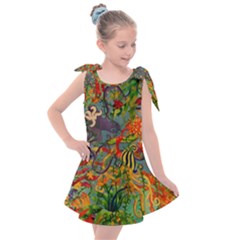 Dubai Hotel Art Kids  Tie Up Tunic Dress by Sapixe