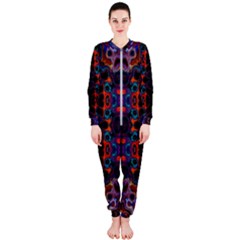 Kaleidoscope Art Pattern Ornament Onepiece Jumpsuit (ladies)  by Sapixe