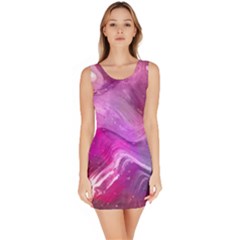 Background Art Abstract Watercolor Bodycon Dress