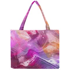 Background Art Abstract Watercolor Mini Tote Bag by Sapixe