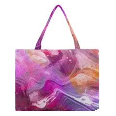 Background Art Abstract Watercolor Medium Tote Bag by Sapixe