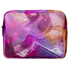 Background Art Abstract Watercolor Make Up Pouch (large) by Sapixe