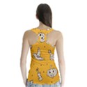 Funny Halloween Party Pattern Racer Back Sports Top View2