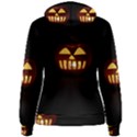 Funny Spooky Scary Halloween Pumpkin Jack O Lantern Women s Pullover Hoodie View2