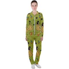 Funny Scary Spooky Halloween Party Design Casual Jacket And Pants Set