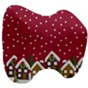 Winter idyll Head Support Cushion View3