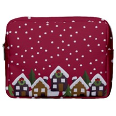 Winter Idyll Make Up Pouch (large) by Valentinaart