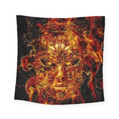 Vulcano Poster Artwork Square Tapestry (small) by dflcprintsclothing