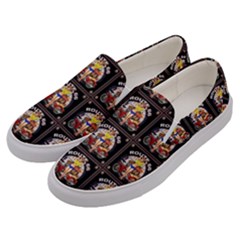 Route-66-1 Men s Canvas Slip Ons by ArtworkByPatrick