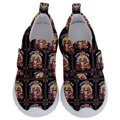 Route-66-1 Velcro Strap Shoes by ArtworkByPatrick