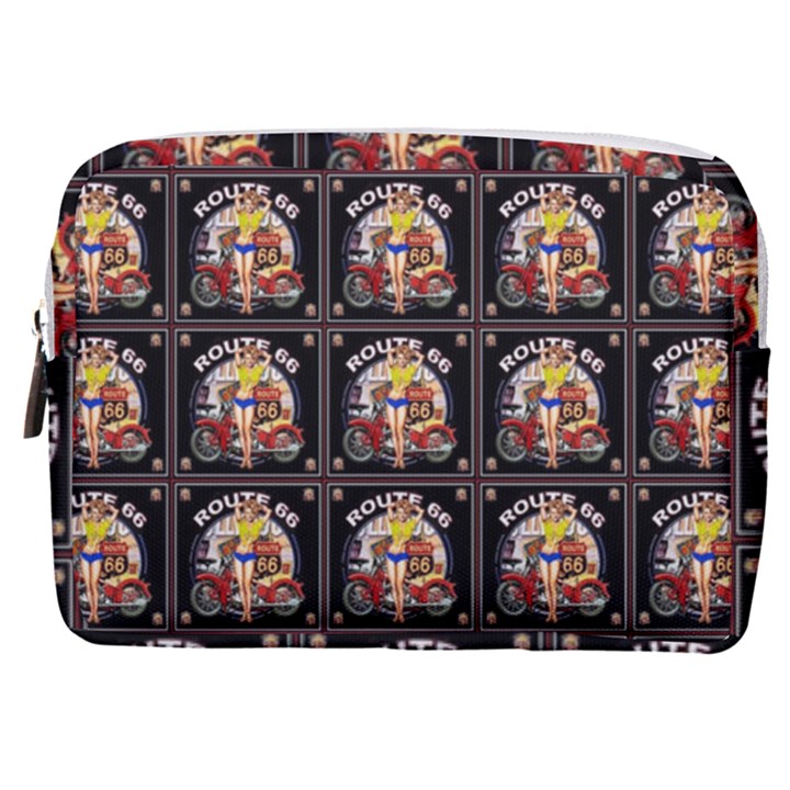 ROUTE-66-1 Make Up Pouch (Medium)