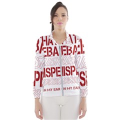 Fireball Whiskey Shirt Solid Letters 2016 Windbreaker (women)