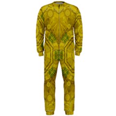 Sunshine Feathers And Fauna Ornate Onepiece Jumpsuit (men)  by pepitasart