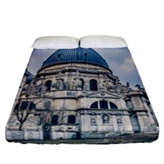 Santa Maria Della Salute Church, Venice, Italy Fitted Sheet (california King Size) by dflcprintsclothing