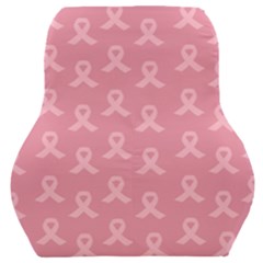Pink Ribbon - Breast Cancer Awareness Month Car Seat Back Cushion  by Valentinaart
