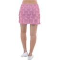 Pink Ribbon - breast cancer awareness month Tennis Skirt View2