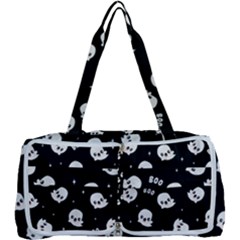 Cute Kawaii Ghost Pattern Multi Function Bag by Valentinaart