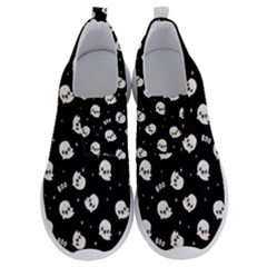 Cute Kawaii Ghost Pattern No Lace Lightweight Shoes by Valentinaart