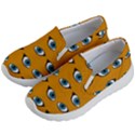 Blue eyes pattern Kid s Lightweight Slip Ons View2