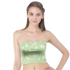 Christmas Pattern Tube Top by Valentinaart