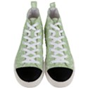 Christmas pattern Men s Mid-Top Canvas Sneakers View1