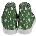 Christmas pattern Women s Mid-Top Canvas Sneakers View4