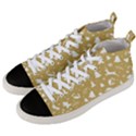Christmas pattern Men s Mid-Top Canvas Sneakers View2