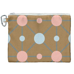 Planets Planet Around Rounds Canvas Cosmetic Bag (xxl) by Sapixe