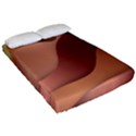 Autumn Copper Gradients Copyspace Fitted Sheet (Queen Size) View2