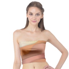 Autumn Copper Gradients Copyspace Tube Top by Sapixe