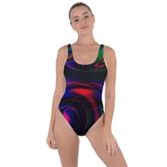Swirl Background Design Colorful Bring Sexy Back Swimsuit by Sapixe
