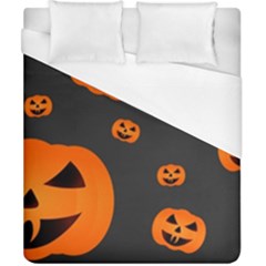 Halloween Pumpkin Autumn Fall Duvet Cover (california King Size)