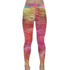 Background Wallpaper Abstract Classic Yoga Leggings