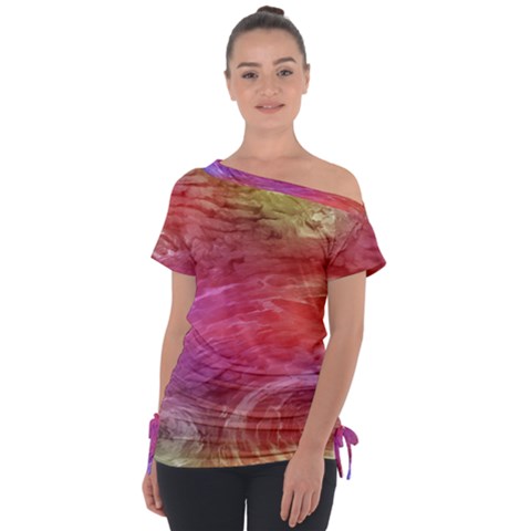 Background Wallpaper Abstract Tie-up Tee by Sapixe