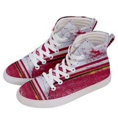 Boat Chipped Close Up Damaged Women s Hi-top Skate Sneakers