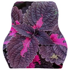 Beefsteak Plant Perilla Frutescens Car Seat Velour Cushion 