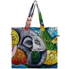 Graffiti The Art Of Spray Mural Canvas Travel Bag by Sapixe