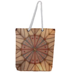 York Minster Chapter House Full Print Rope Handle Tote (large)