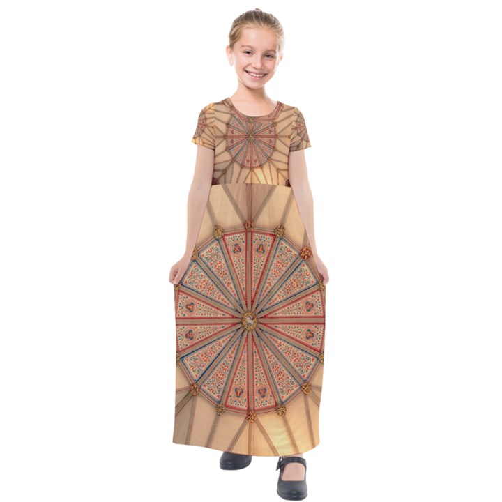 York Minster Chapter House Kids  Short Sleeve Maxi Dress