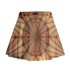 York Minster Chapter House Mini Flare Skirt by Sapixe