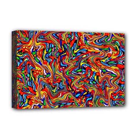 New Stuff-10 Deluxe Canvas 18  X 12  (stretched) by ArtworkByPatrick