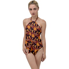 Surfing Go With The Flow One Piece Swimsuit