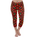 Christmas Time With Santas Helpers Capri Winter Leggings  View1