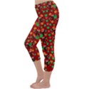 Christmas Time With Santas Helpers Capri Winter Leggings  View2