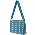 Swan Herd Houndstooth Pattern Full Print Messenger Bag View2