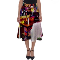 Painted House Perfect Length Midi Skirt by MRTACPANS