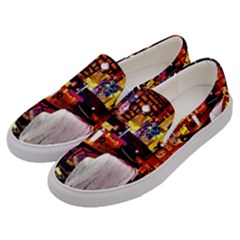 Painted House Men s Canvas Slip Ons by MRTACPANS