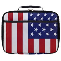 Us Flag Stars And Stripes Maga Full Print Lunch Bag by snek