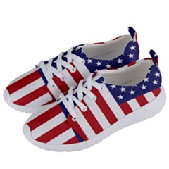 Us Flag Stars And Stripes Maga Women s Lightweight Sports Shoes by snek
