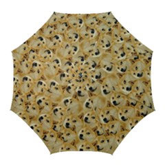 Doge Meme Doggo Kekistan Funny Pattern Golf Umbrellas by snek